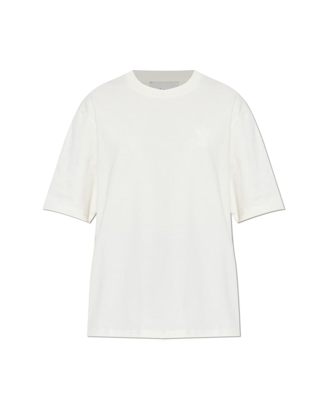 AMI White T-Shirt With Logo
