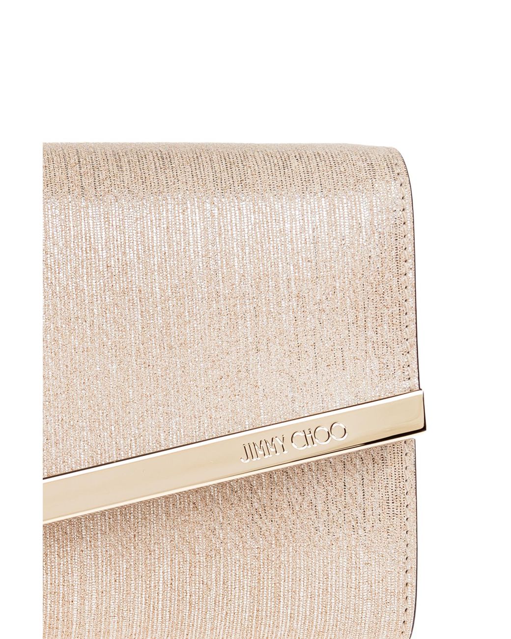 Jimmy Choo Natural Clutch Bag 'Emmie'