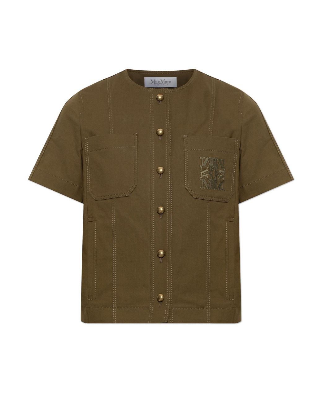 Max Mara Green Jacket 'Zanzara'