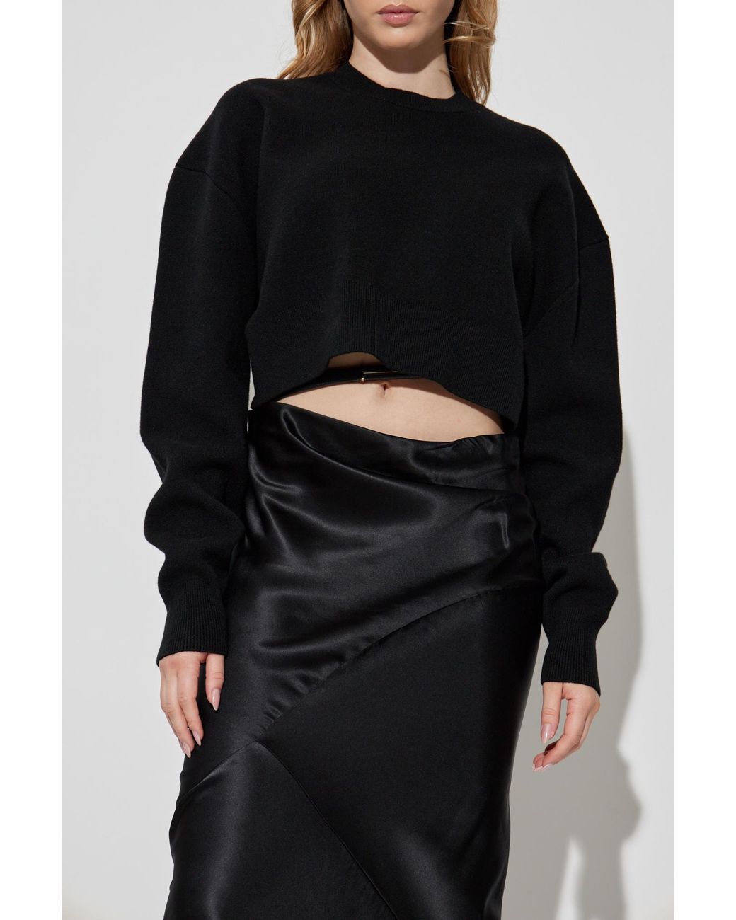 Tom Ford Black Crew Neck Sweater