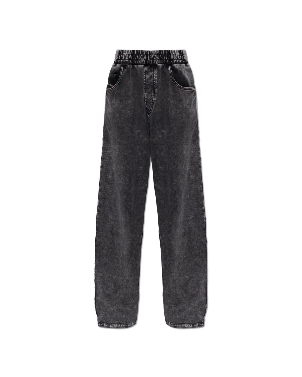 DIESEL Black Trousers 'P-Stuky'
