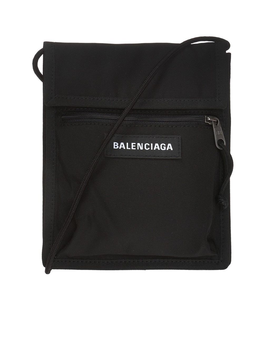 Balenciaga Synthetic Explorer Canvas Messenger Bag in Black for Men Lyst UK