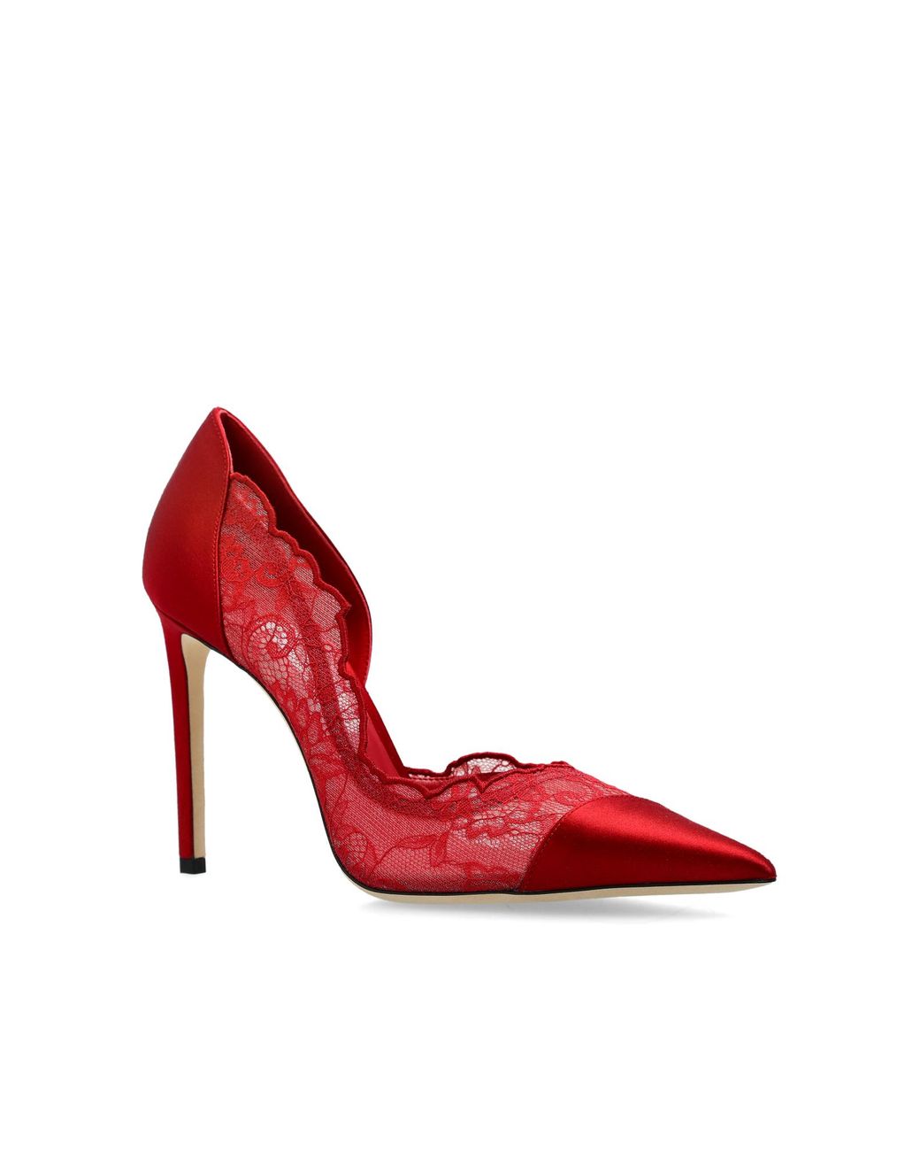 Jimmy Choo 'Brigitte' Pumps in Red | Lyst