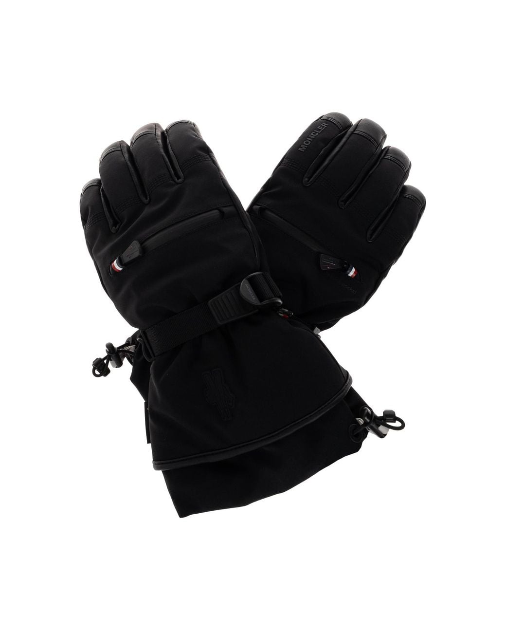 Moncler Black X Reusch' Ski Gloves for men