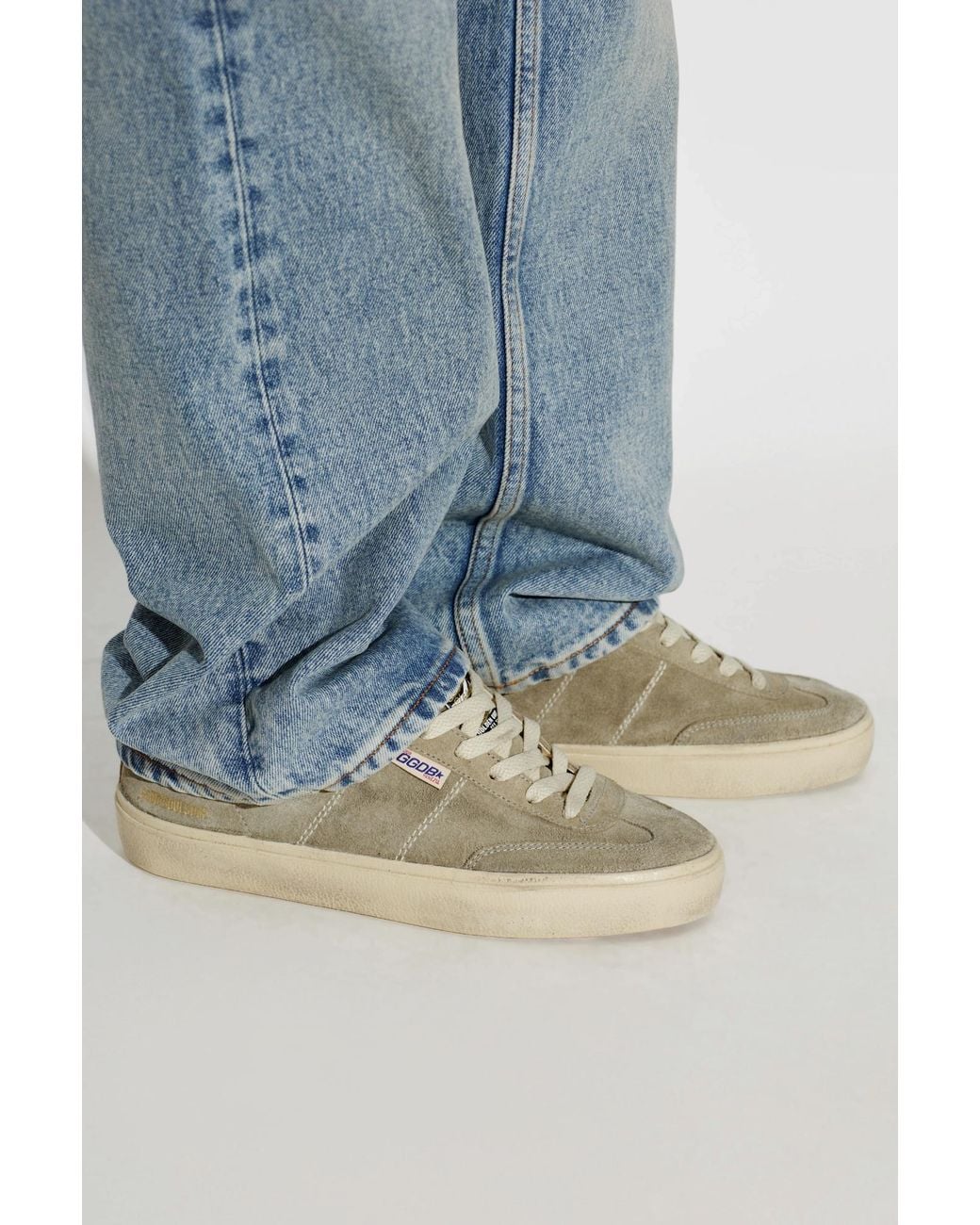 Golden Goose Deluxe Brand Brown 'Soul Star' Sports Shoes