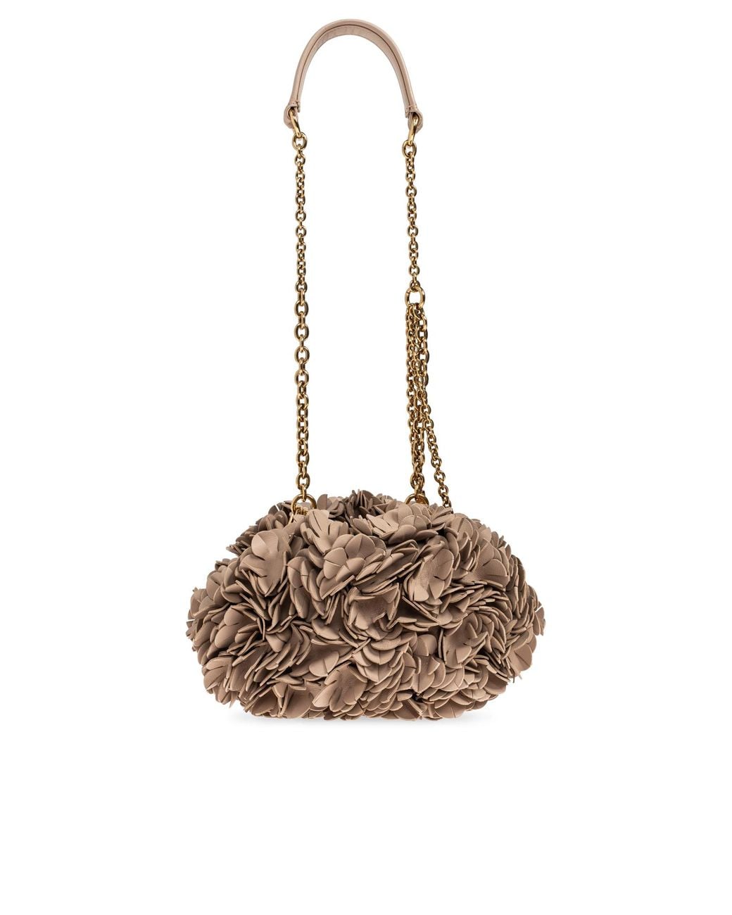 Chloé Natural 'Plissé' Shoulder Bag