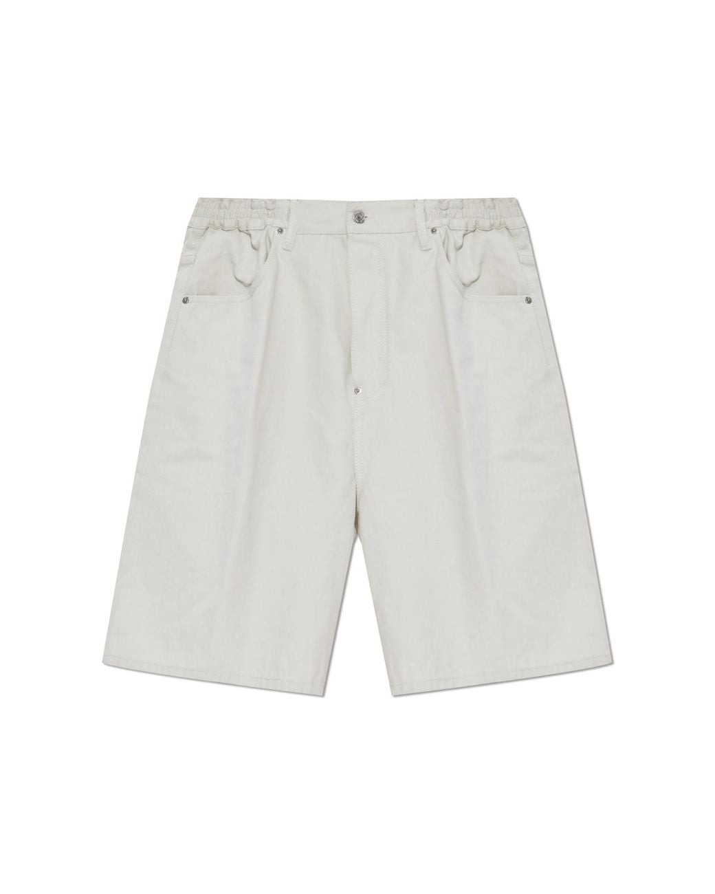 DSquared² White Denim Shorts for men