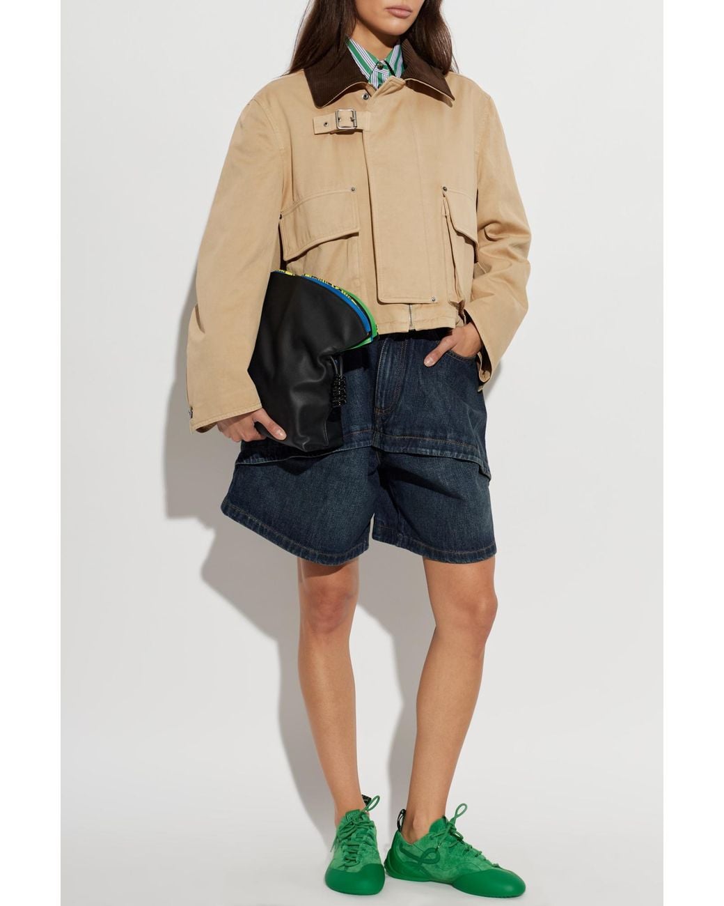 Loewe Natural Jacket With Pockets