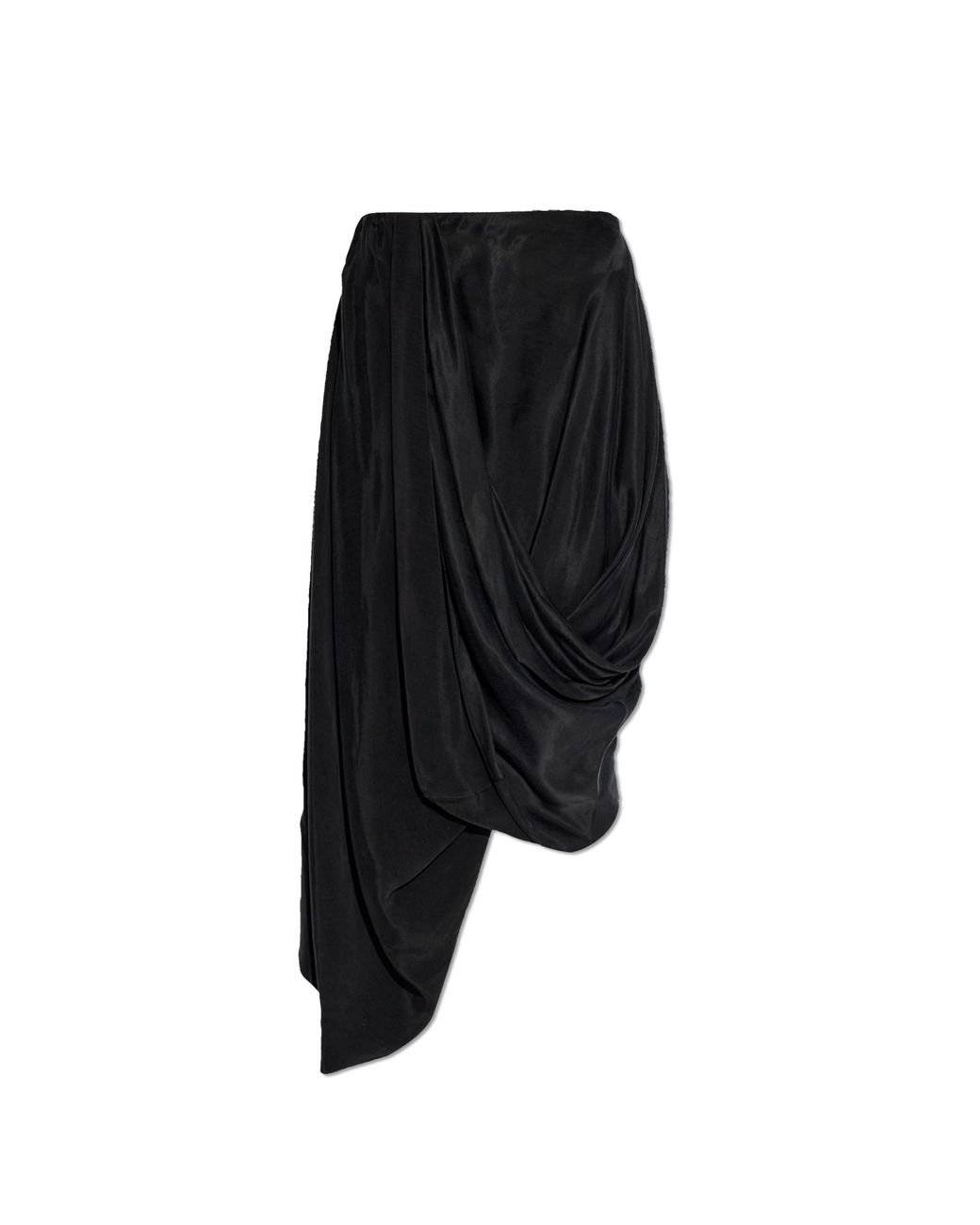 Maison Margiela Black Asymmetrical Skirt