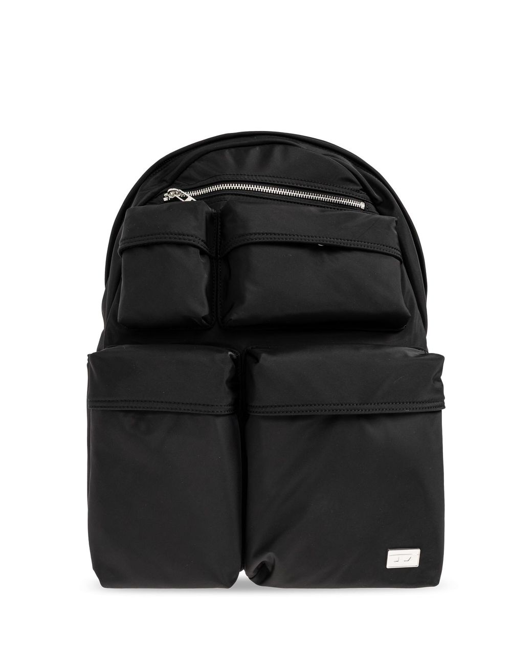 DIESEL Black 'Multi-Pkts' Backpack