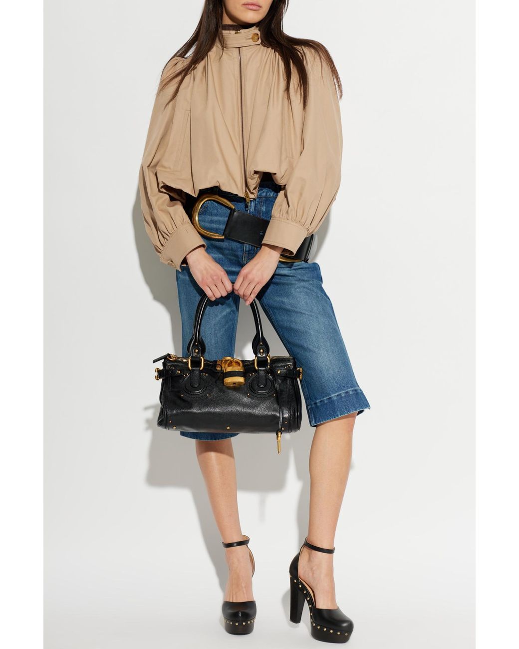 Chloé Blue Jeans With Logo