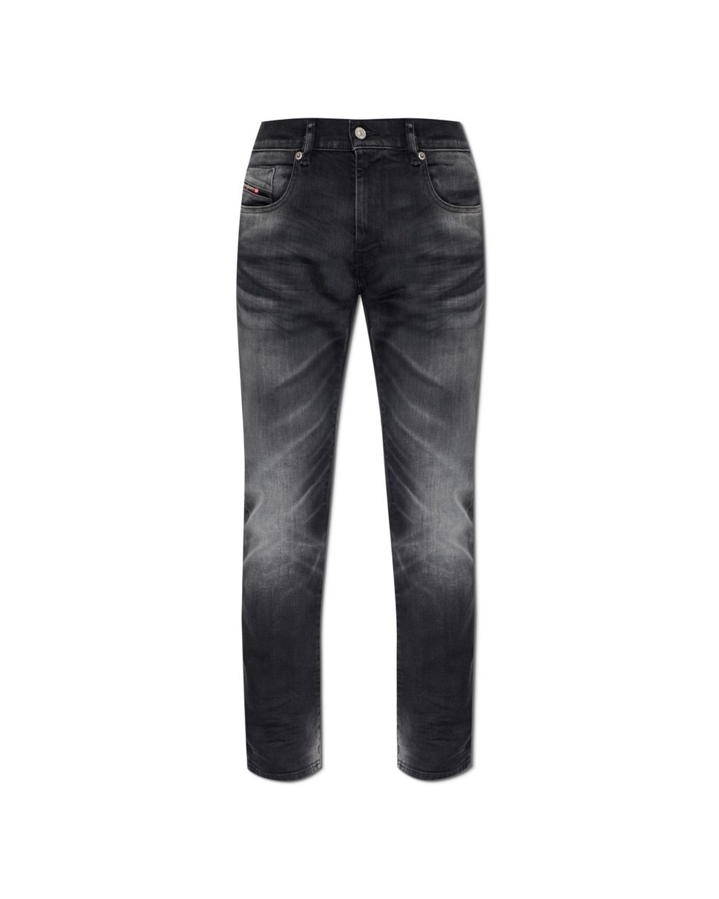 DIESEL Black Jeans "2019 D-Strukt" for men