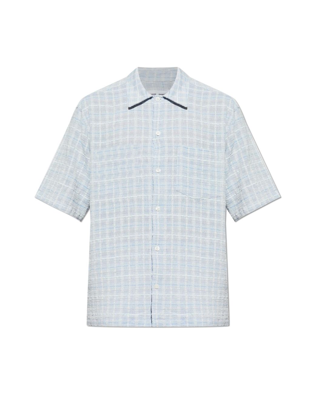 Samsøe & Samsøe Blue "Saayo" Shirt for men