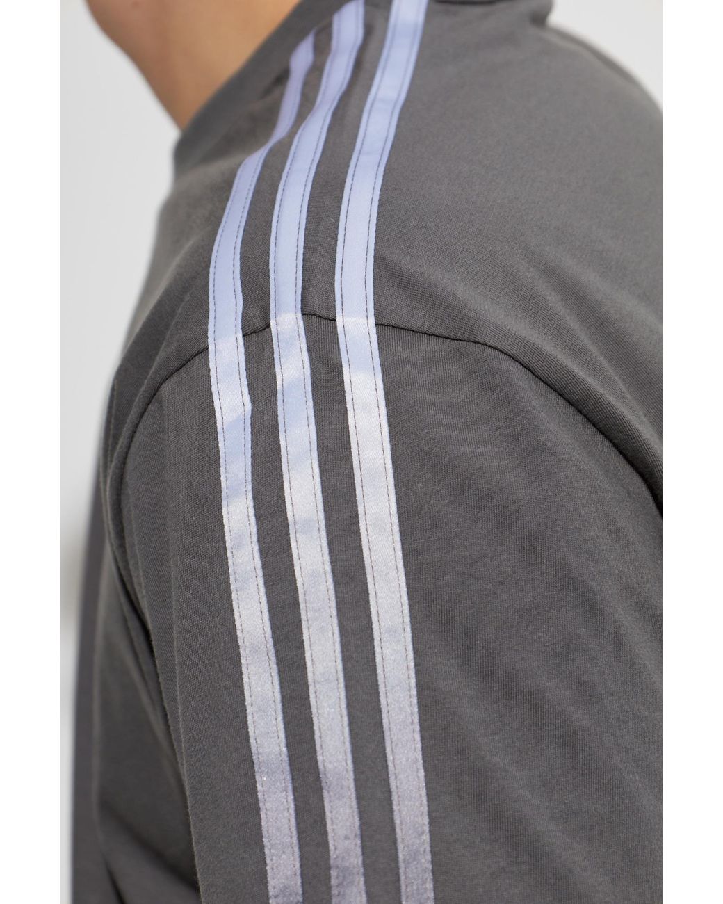 Y-3 Gray Cotton T-Shirt for men