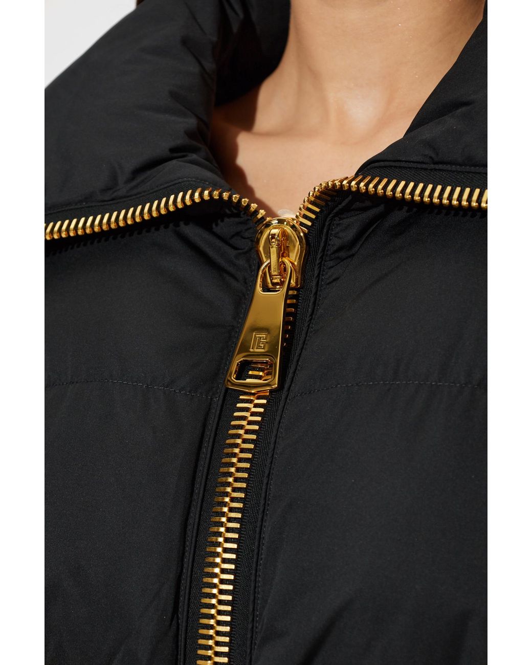 Balmain Black Insulated Jacket