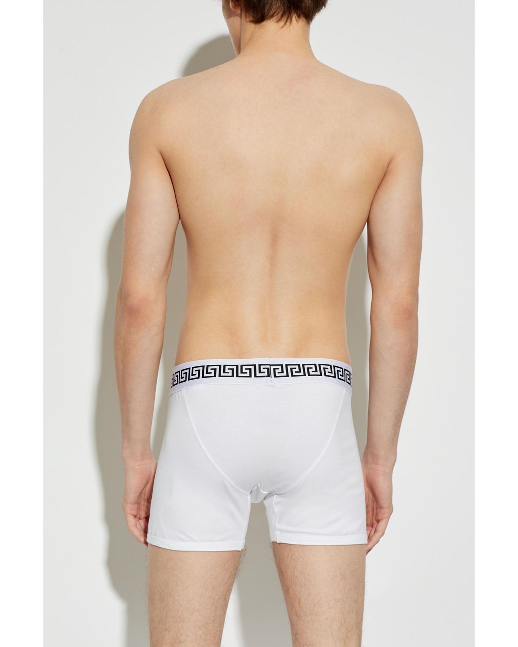Versace White 3-Pack Of Boxer Shorts for men