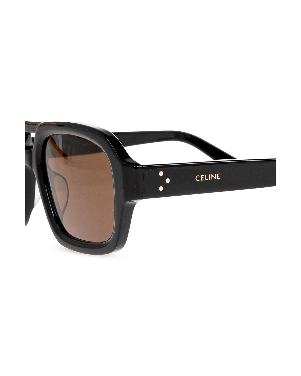Céline Black Oversized Sunglasses