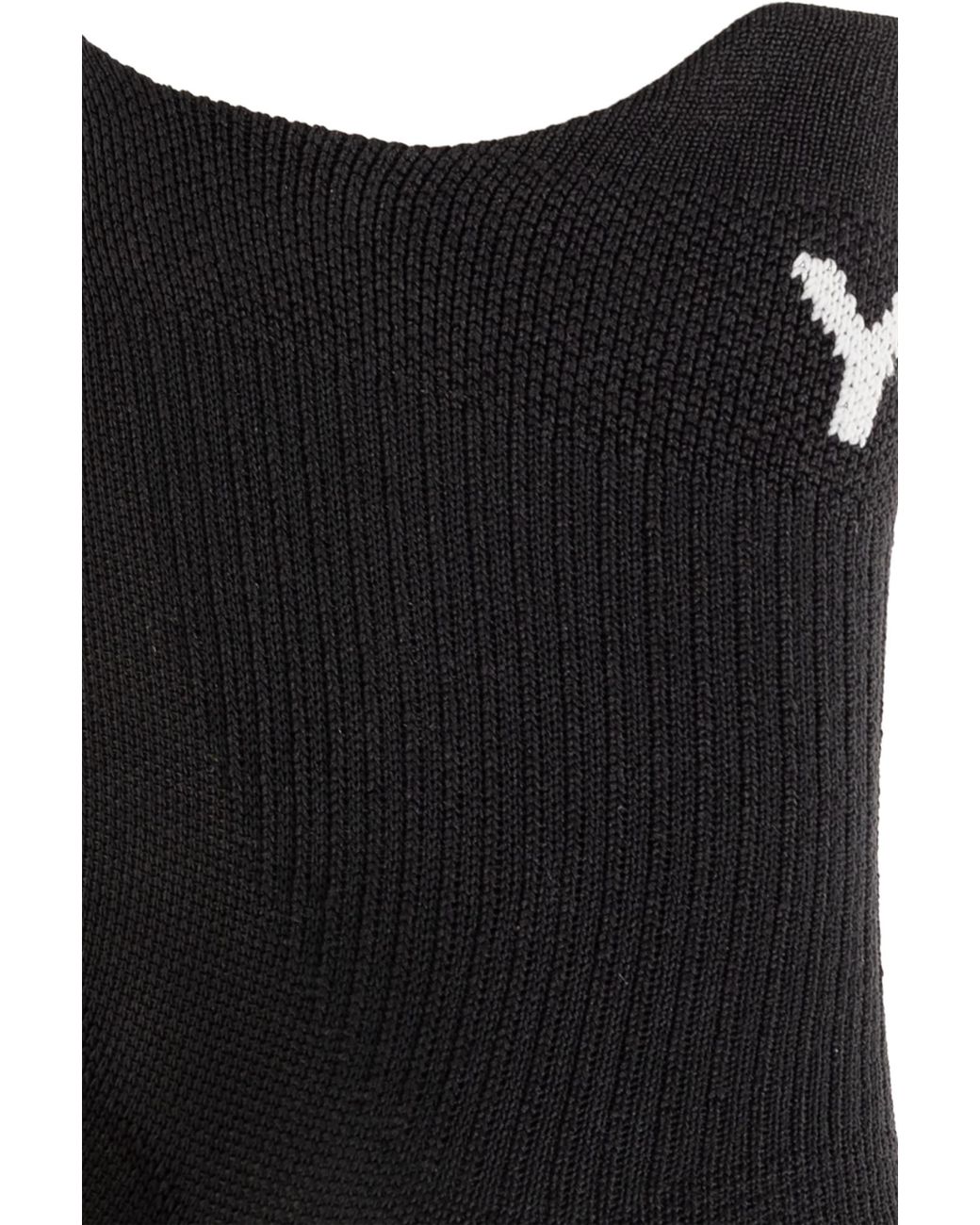 Y-3 Black Socks With Logo for men