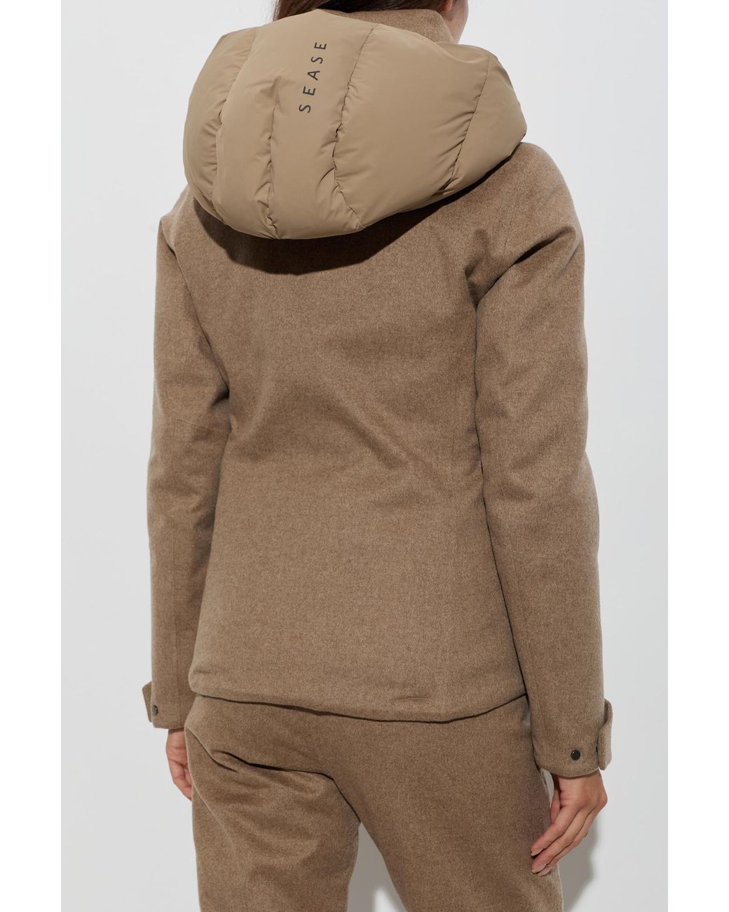 Sease Brown Ski Jacket "Armor .0"