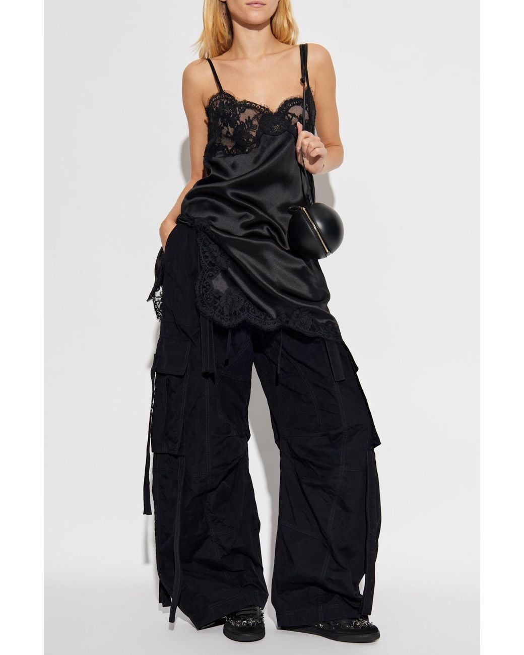 Dolce & Gabbana Blue Cargo Trousers