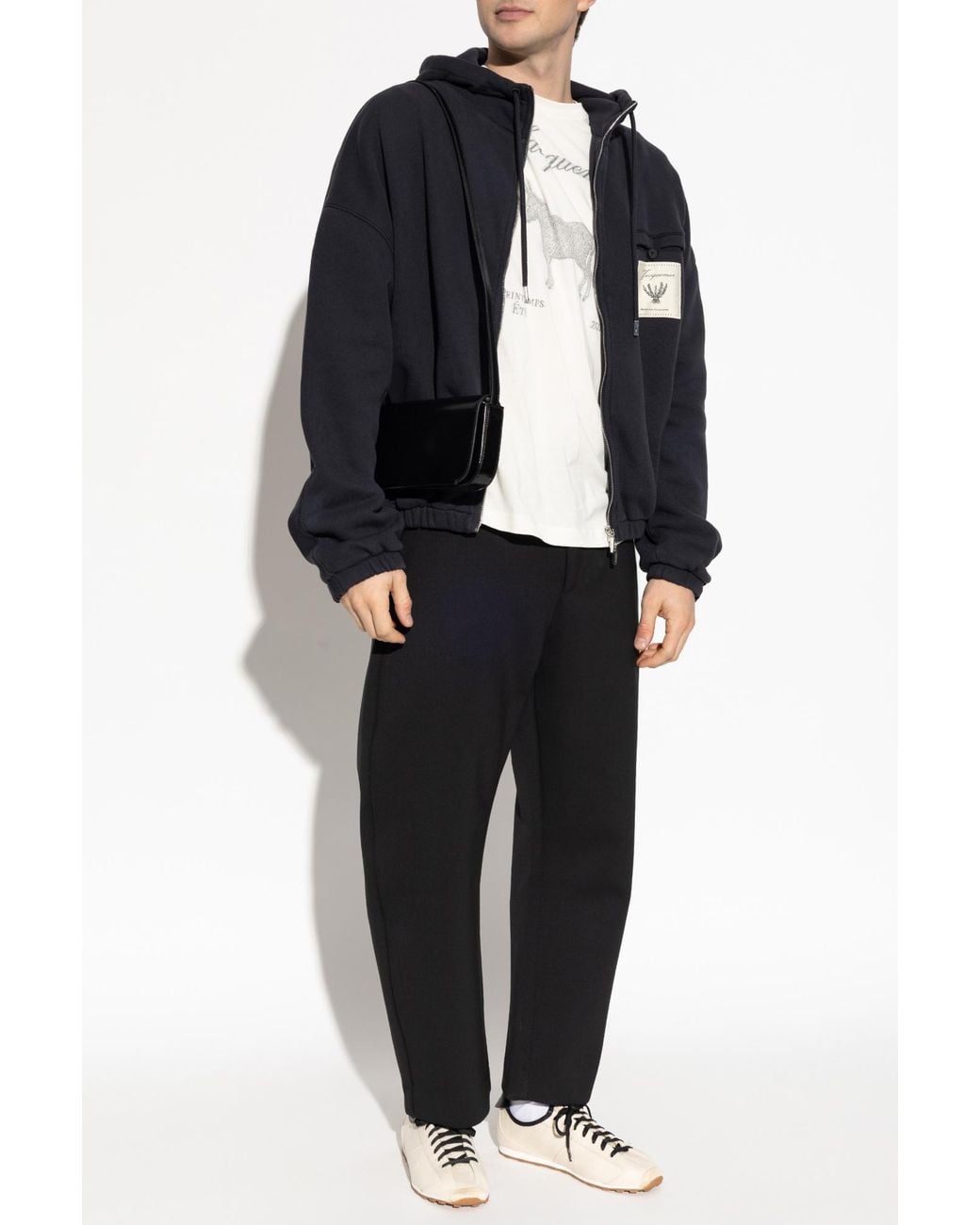 Jacquemus Blue Hoodie 'Torneo' for men