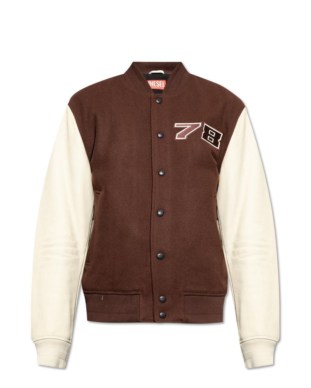DIESEL Brown Jacket 'L-Kopf' for men