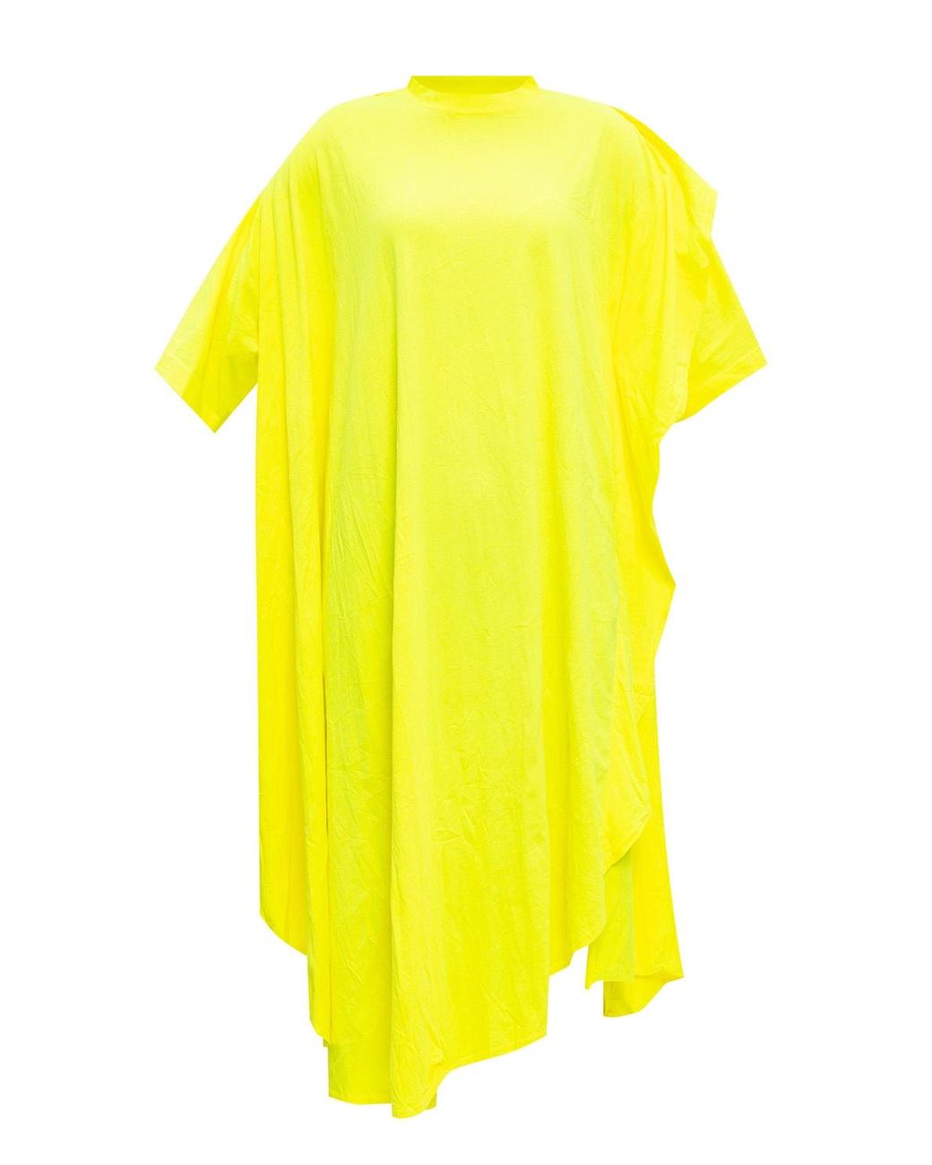 Balenciaga black and yellow asymmetrical dress – Loop Generation