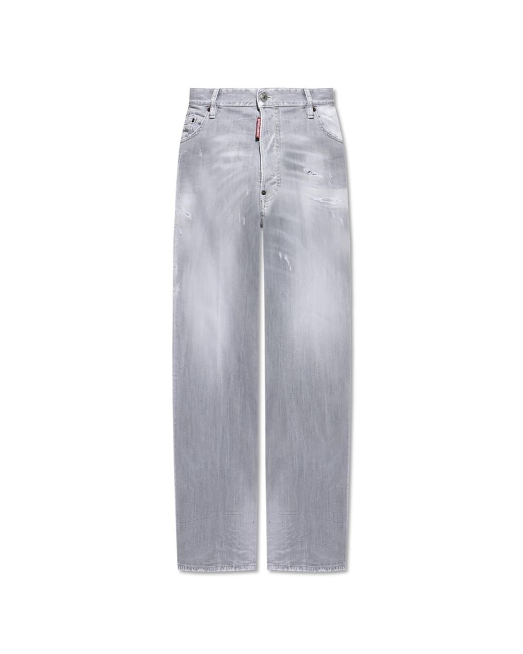DSquared² Gray 'Loose' Jeans for men