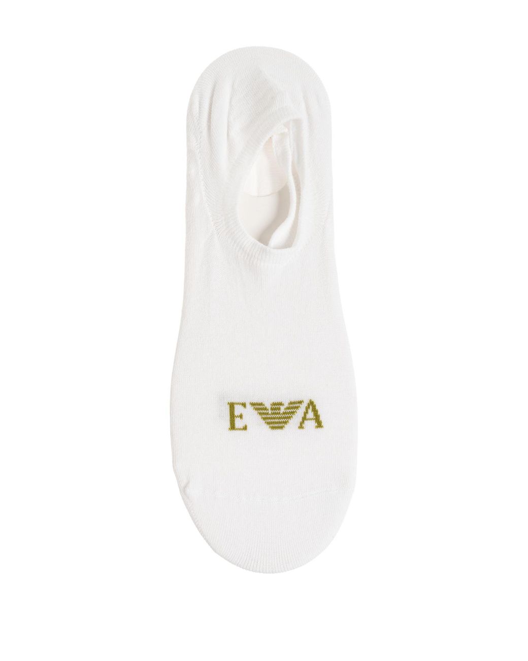 Emporio Armani White Three-Pack Of Socks With Logo for men