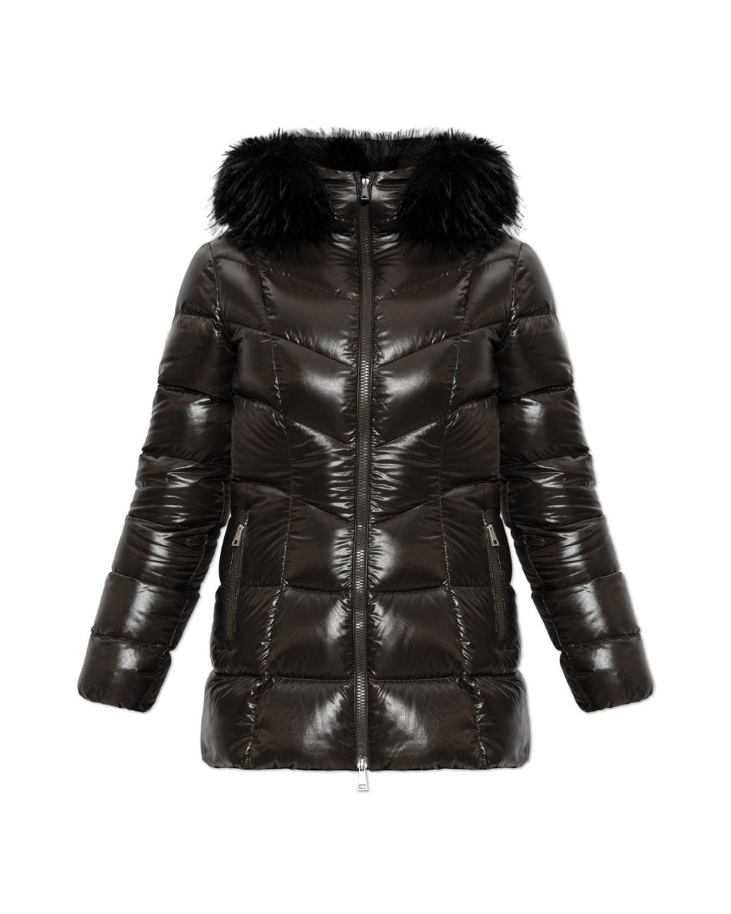 Moncler Brown Puffer Jacket 'Fulmar'