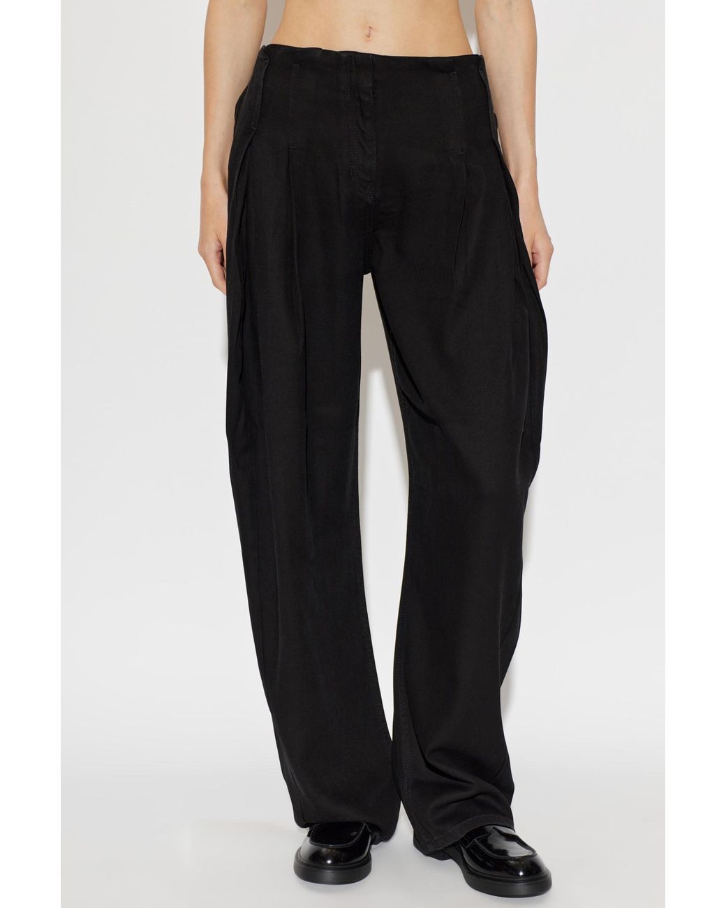 IRO Black Flow Trousers