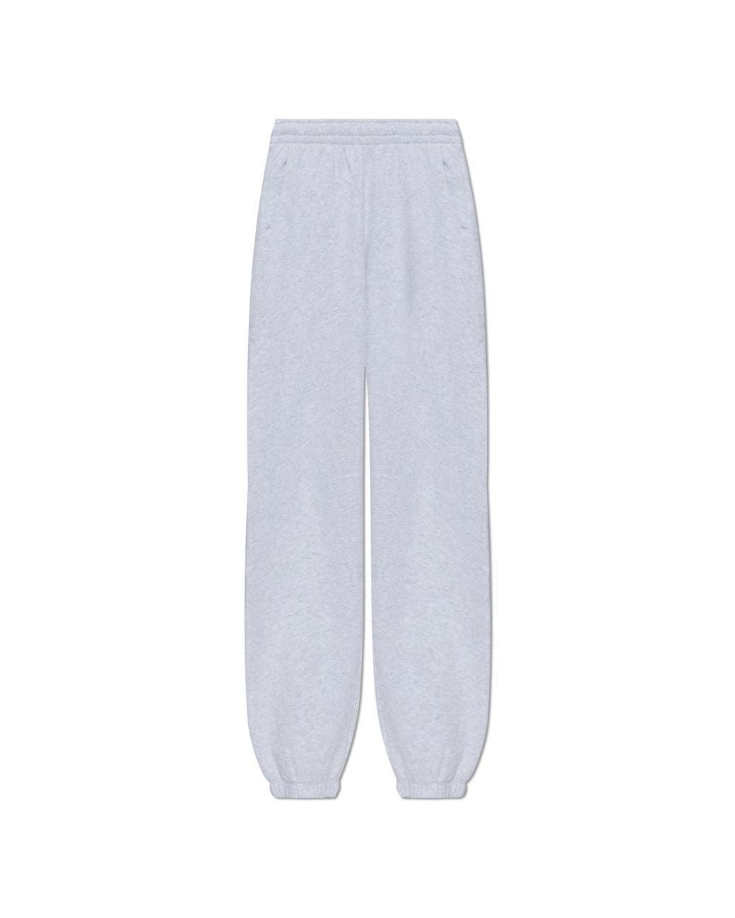 Sporty & Rich White Sweatpants From The 'The Essentials' Collection
