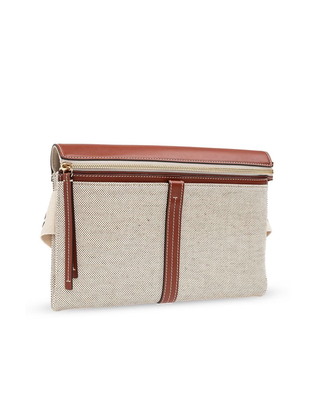 Chloé 'woody' Belt Bag in Natural | Lyst