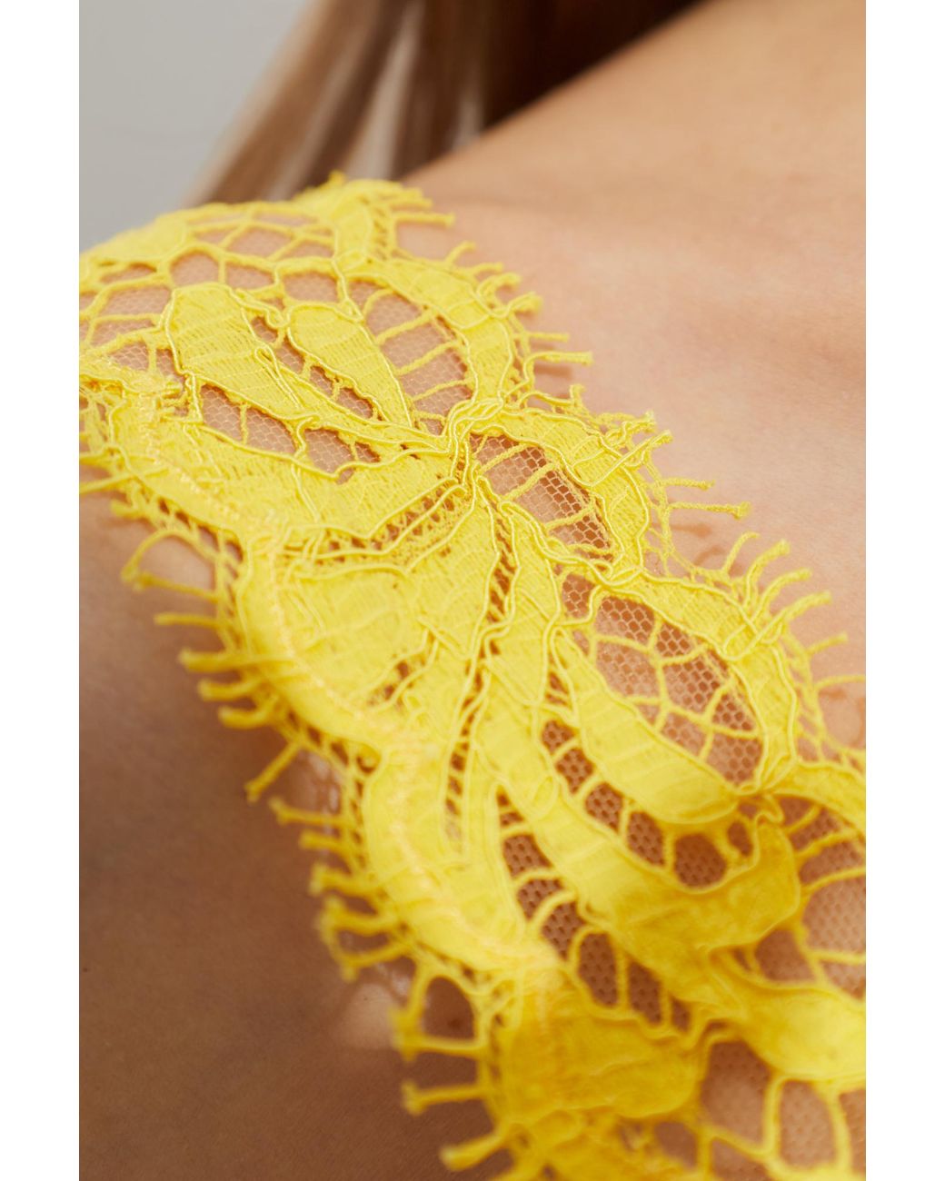 DSquared² Yellow Transparent Top