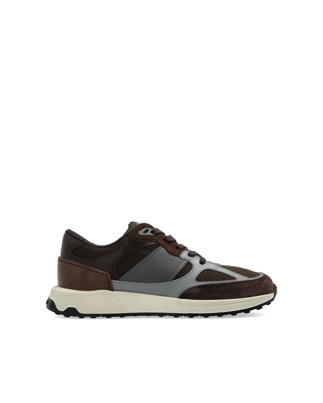 Tod's Black Sports Shoes "Running Mid" for men