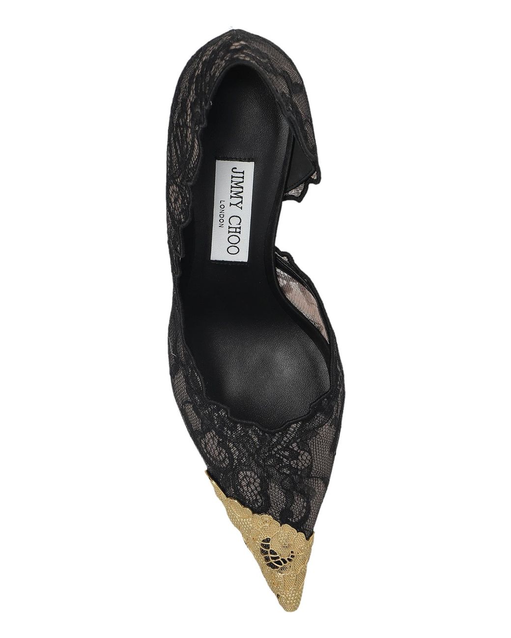 Jimmy Choo Black 'Faiz Pump'