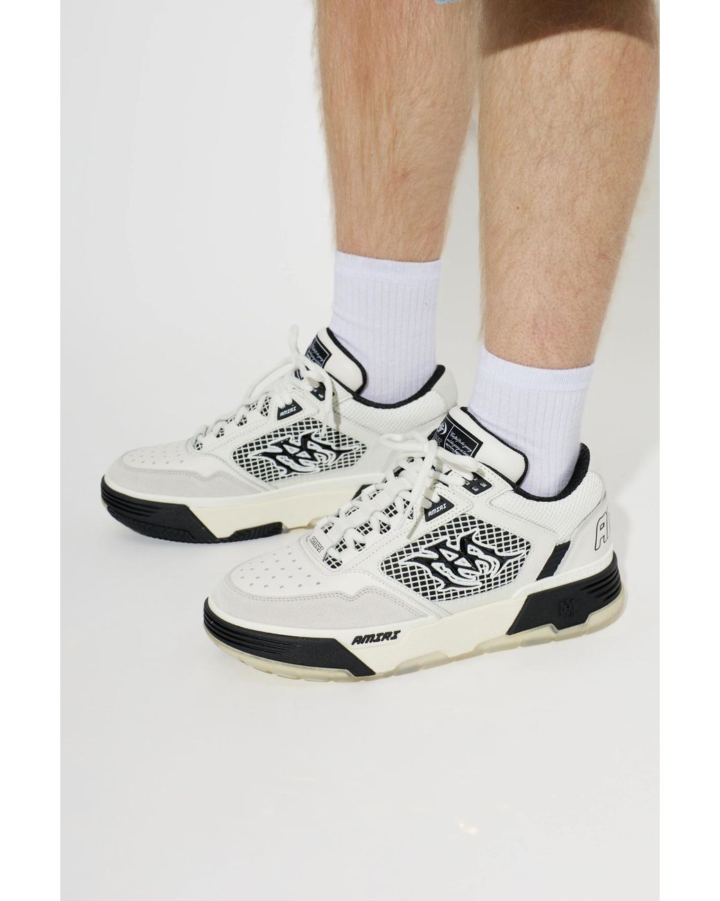 Amiri White Sports Shoes 'Ma-94' for men