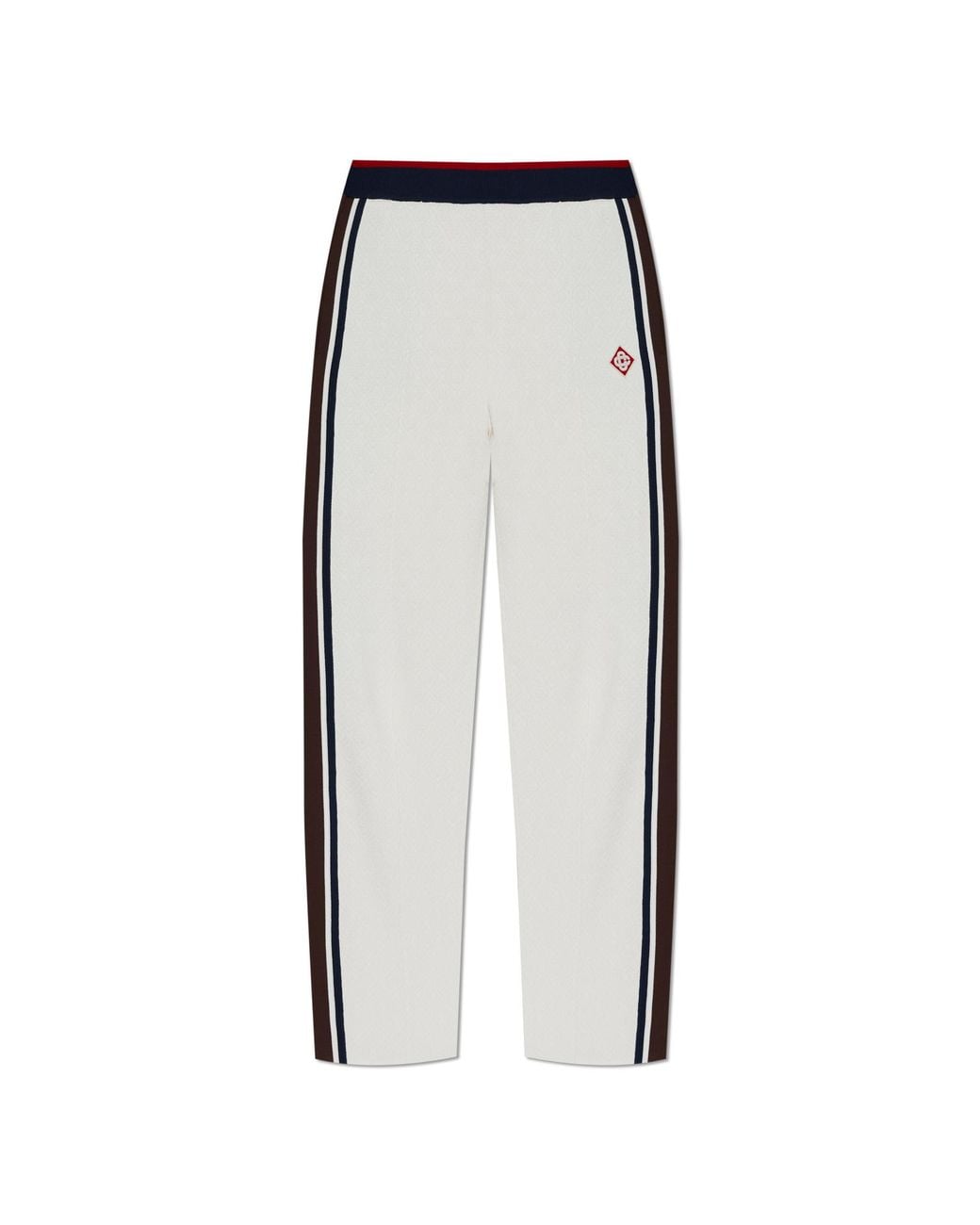 Casablanca Black Trousers With Side Stripes for men
