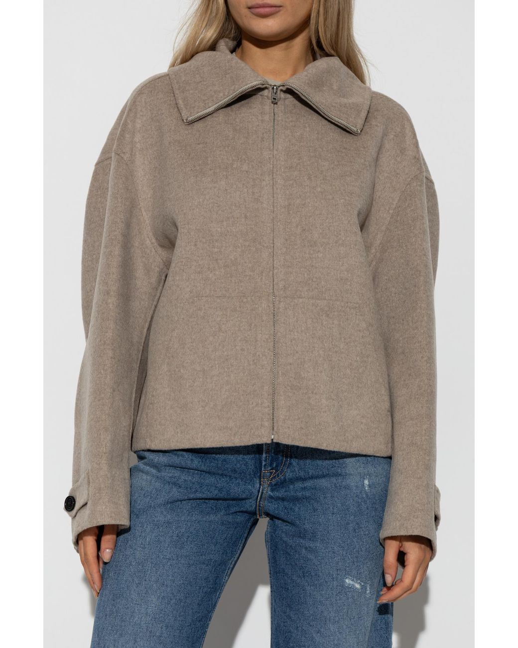 Acne Brown Wool Jacket