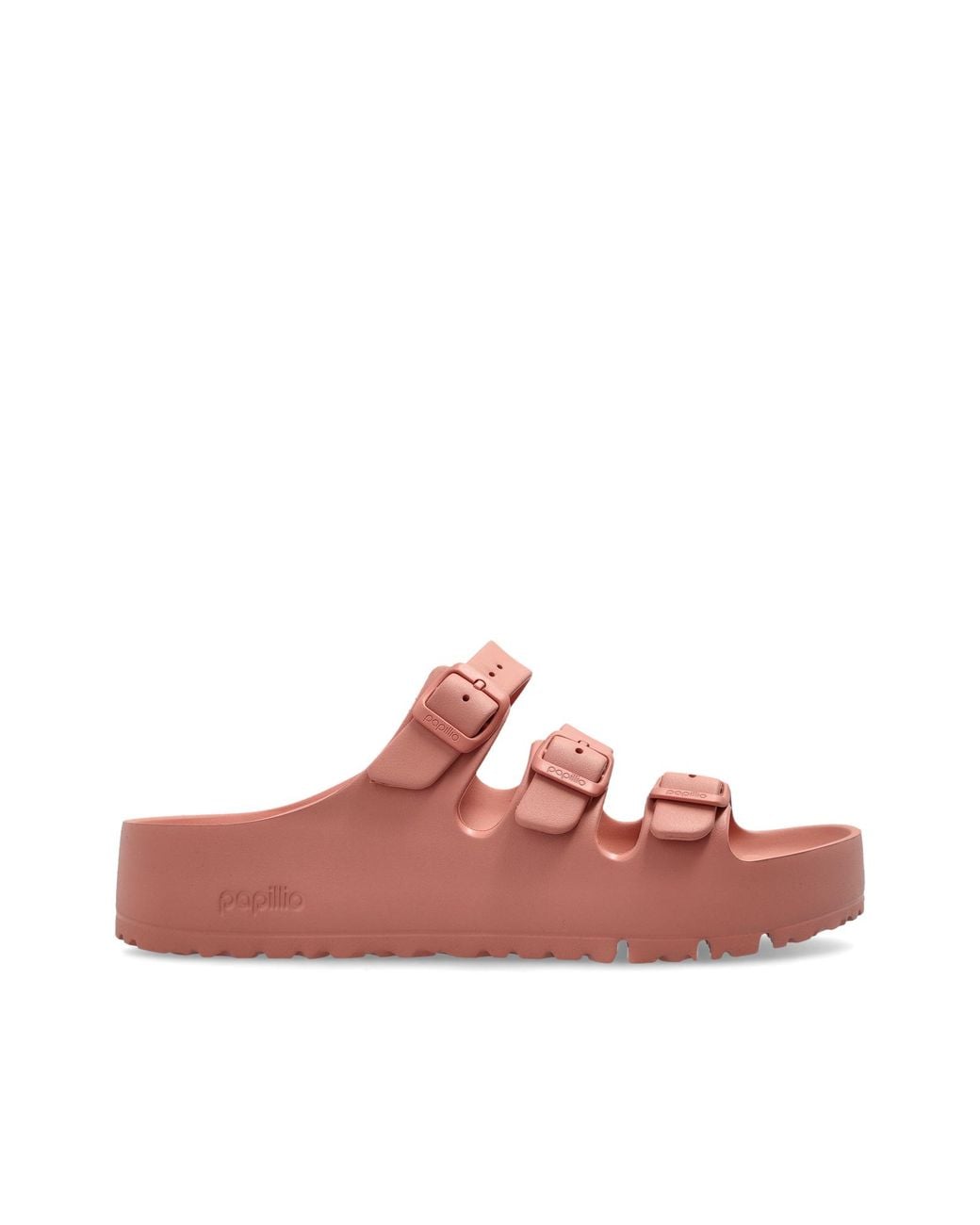 Birkenstock Pink 'Florida Iii Eva Flex Platform' Platform Slides