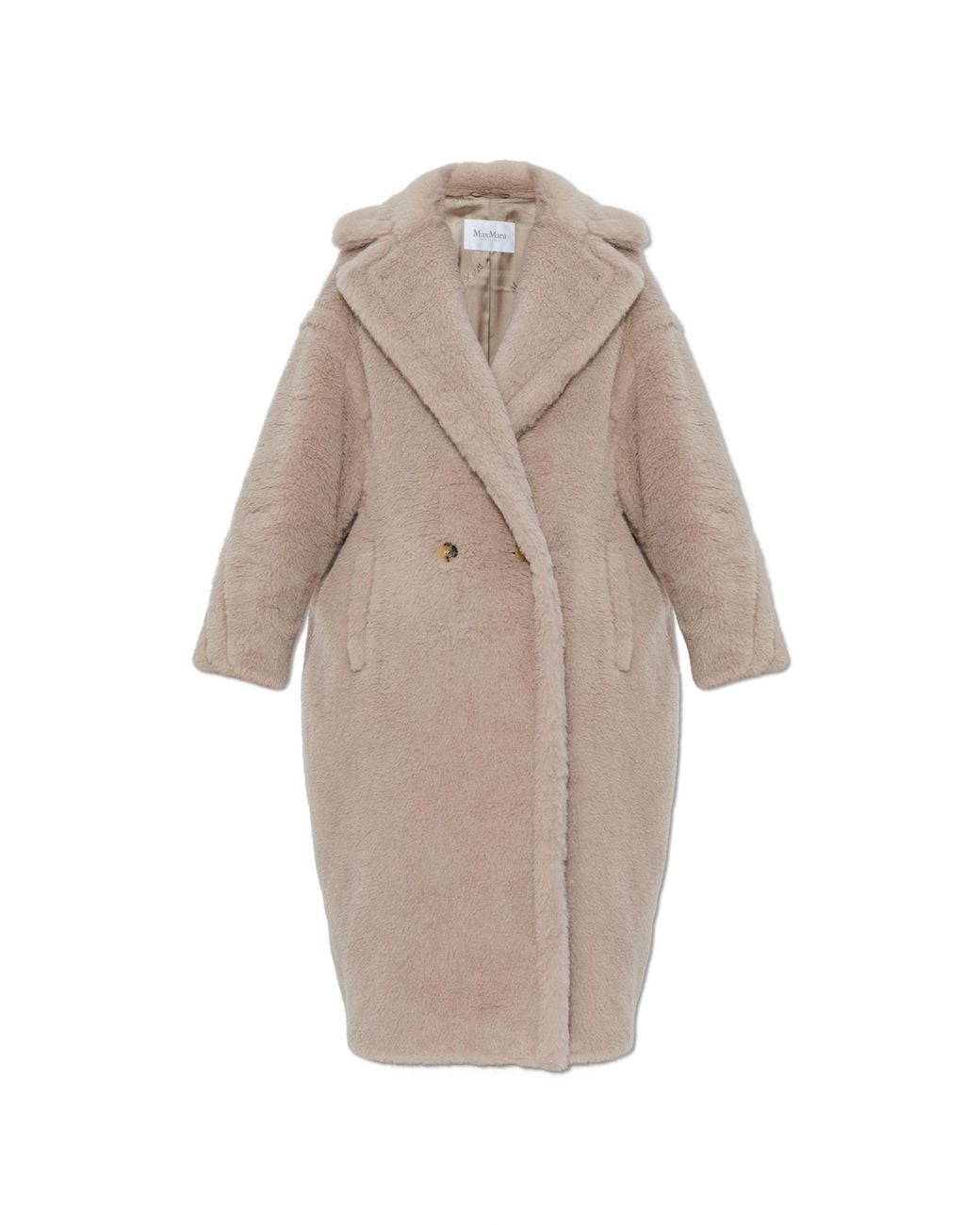 Max Mara Natural Wool Coat "Tedgirl"