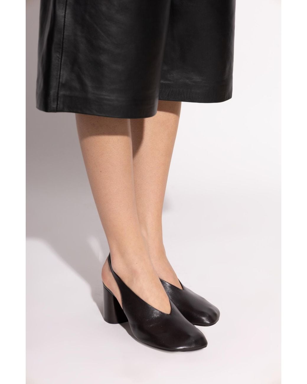 Lemaire Black "Heeled Shoes 'Glove'