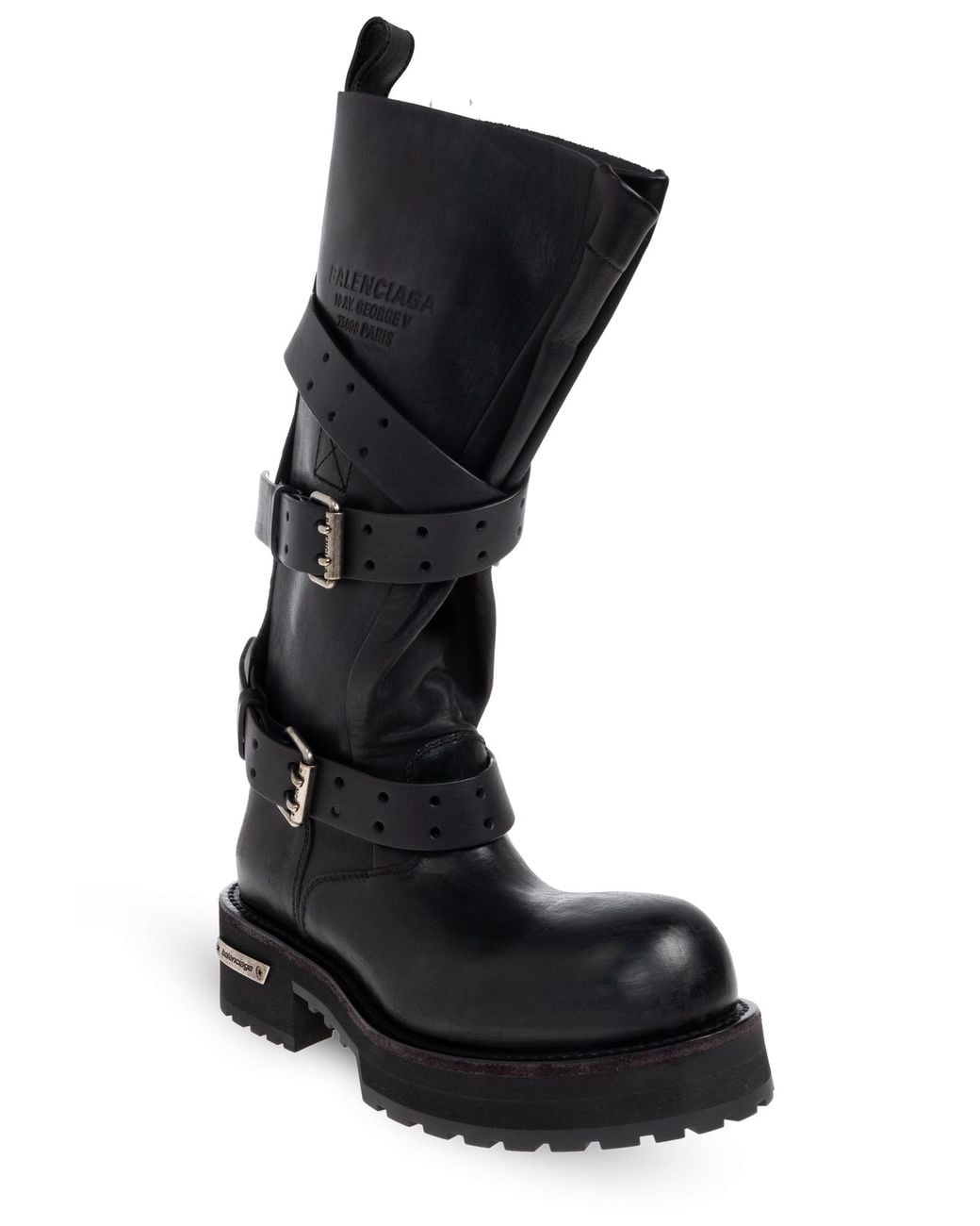 Balenciaga Black High Boots
