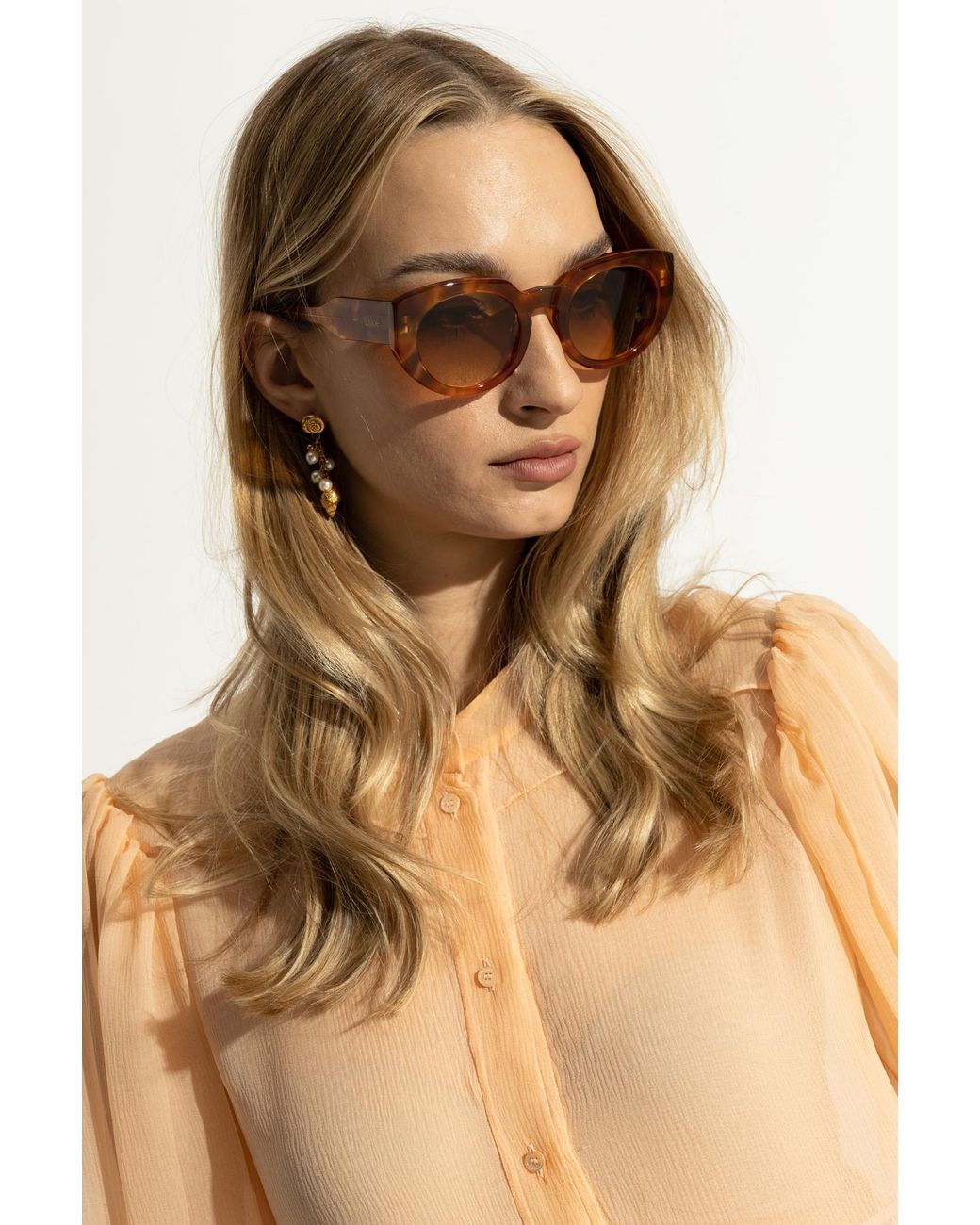 Chloé Brown Sunglasses Gayia