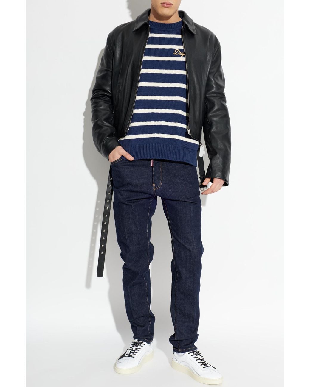 DSquared² Blue "Teddy" Jeans for men