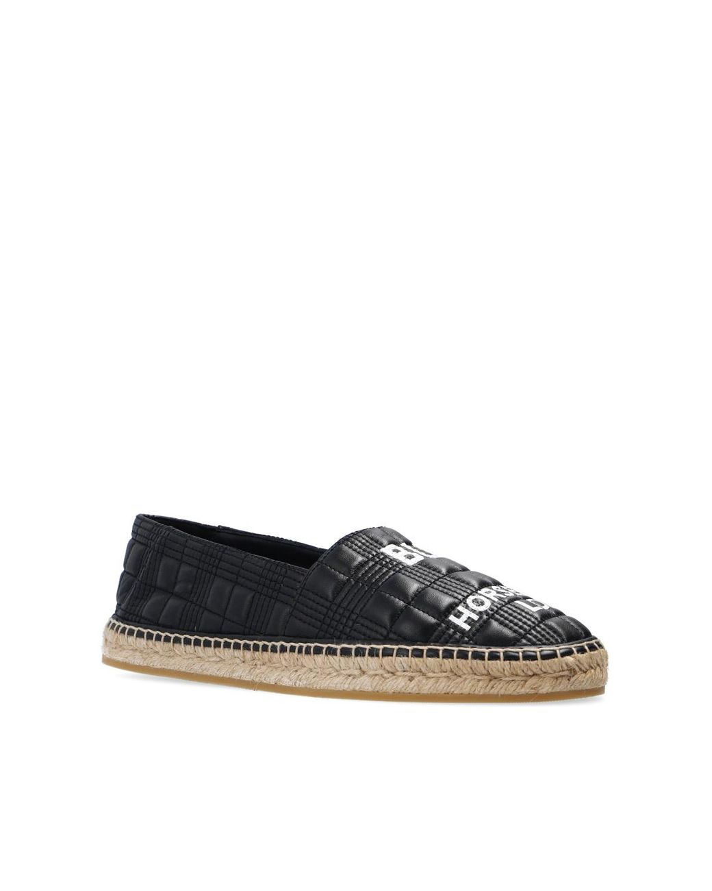Burberry hotsell leather espadrille