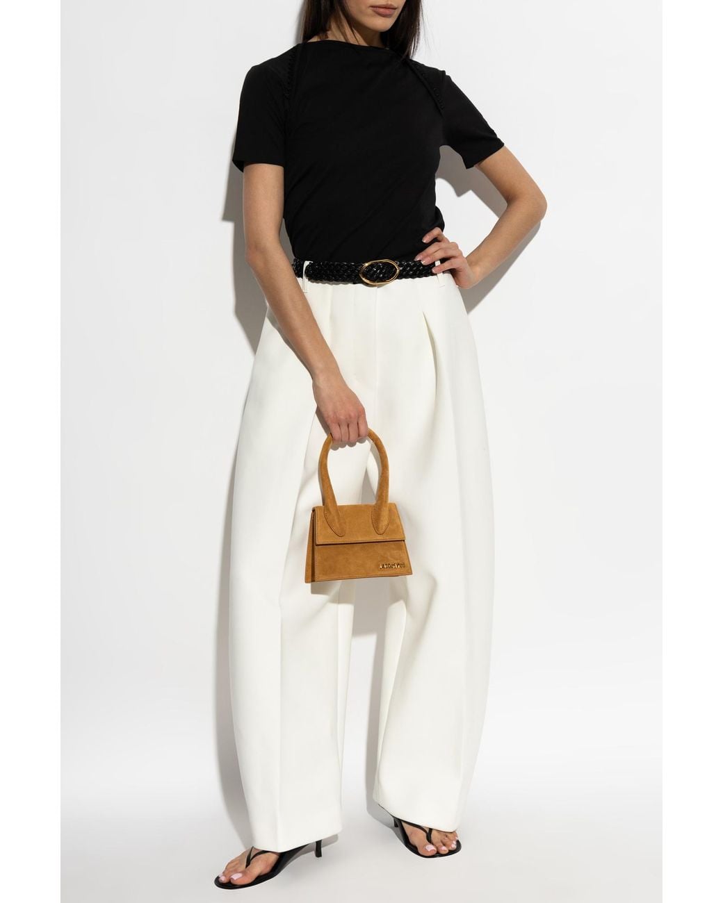 Jacquemus Black T-Shirt 'Clavea'