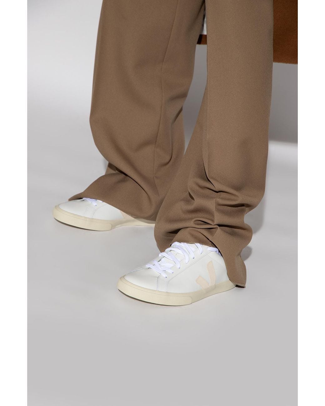 Veja White 'Esplar' Sneakers for men