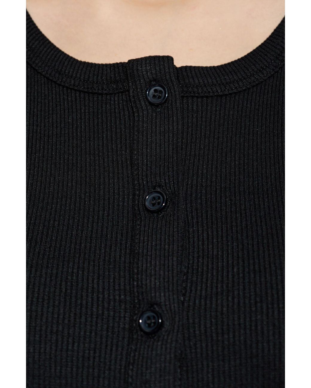 Munthe Blue Ribbed Top 'Boma'