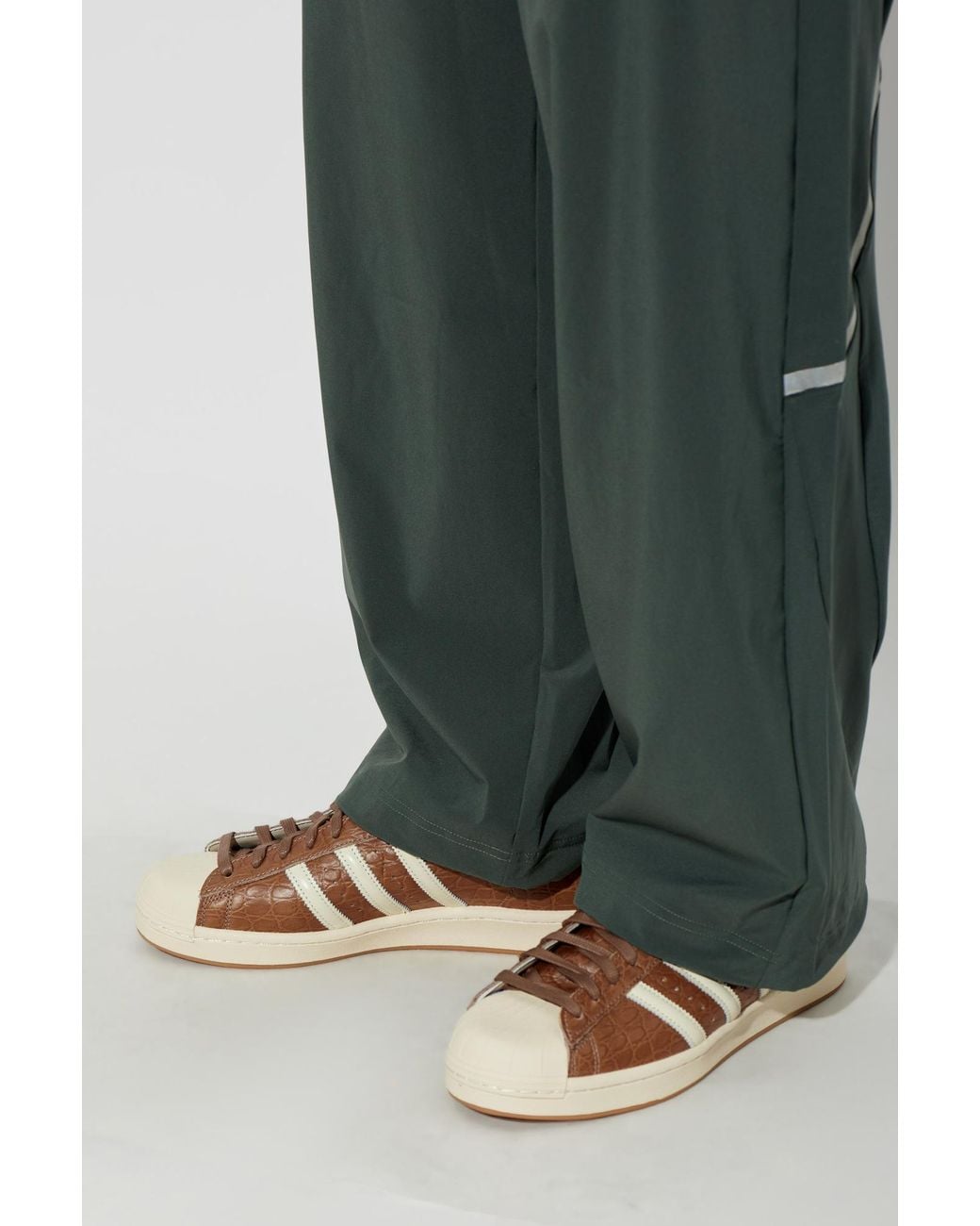 Adidas Originals Brown 'Superstar Vintage' Sneakers for men